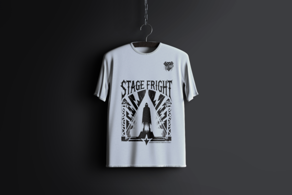 Stage Fright White Fright T-Shirt